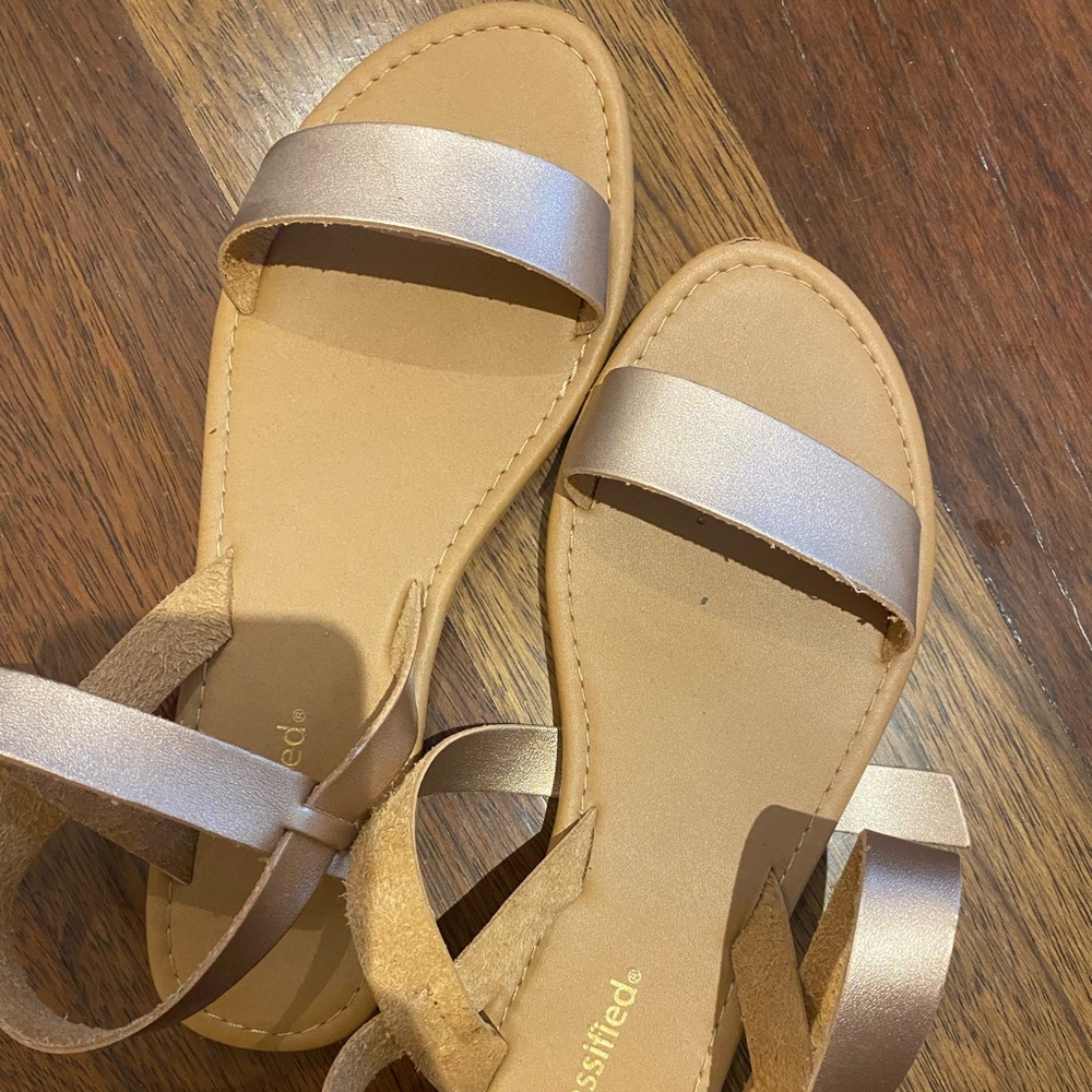 Rose Gold Sandals